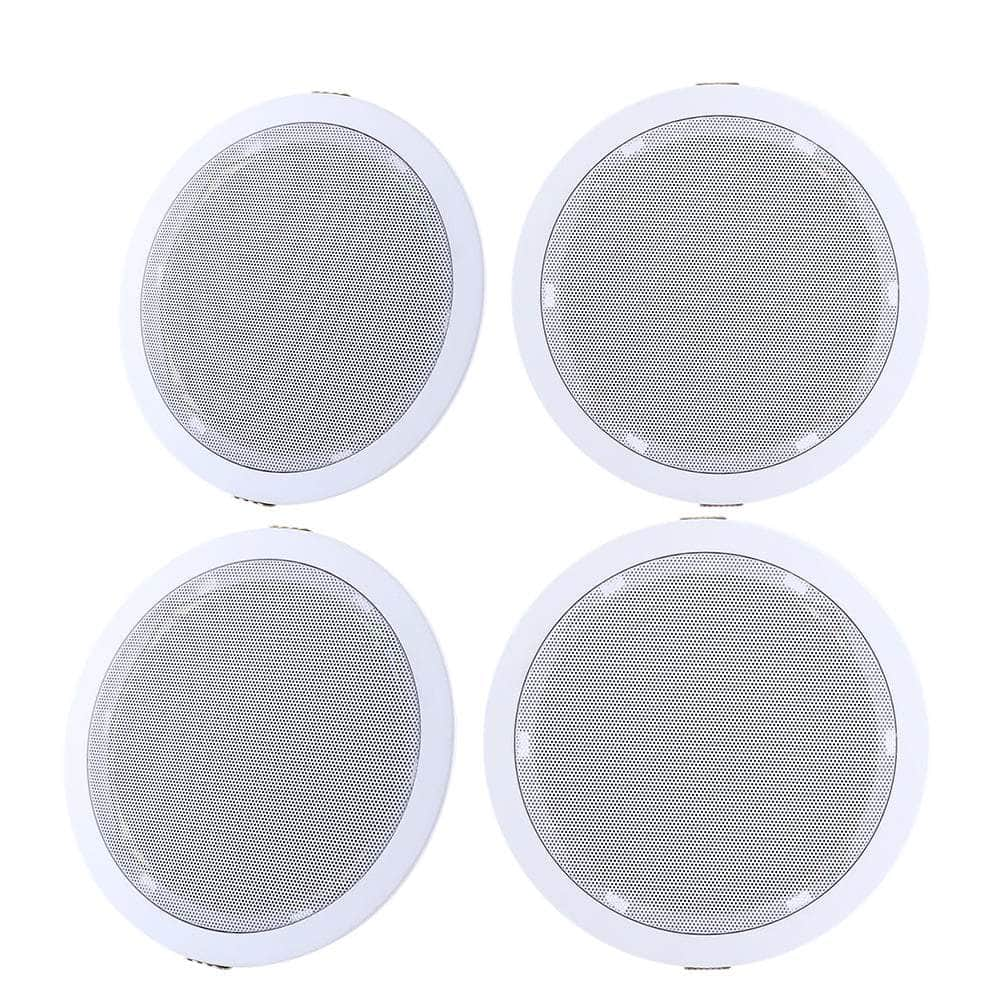 6 Inch Ceiling Speakers In Wall Speaker Home Audio Stereos Tweeter 4Pcs