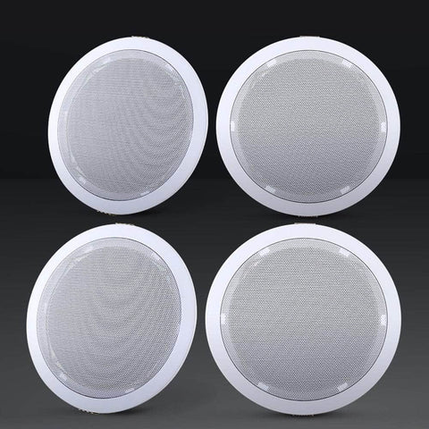 6 Inch Ceiling Speakers In Wall Speaker Home Audio Stereos Tweeter 4Pcs