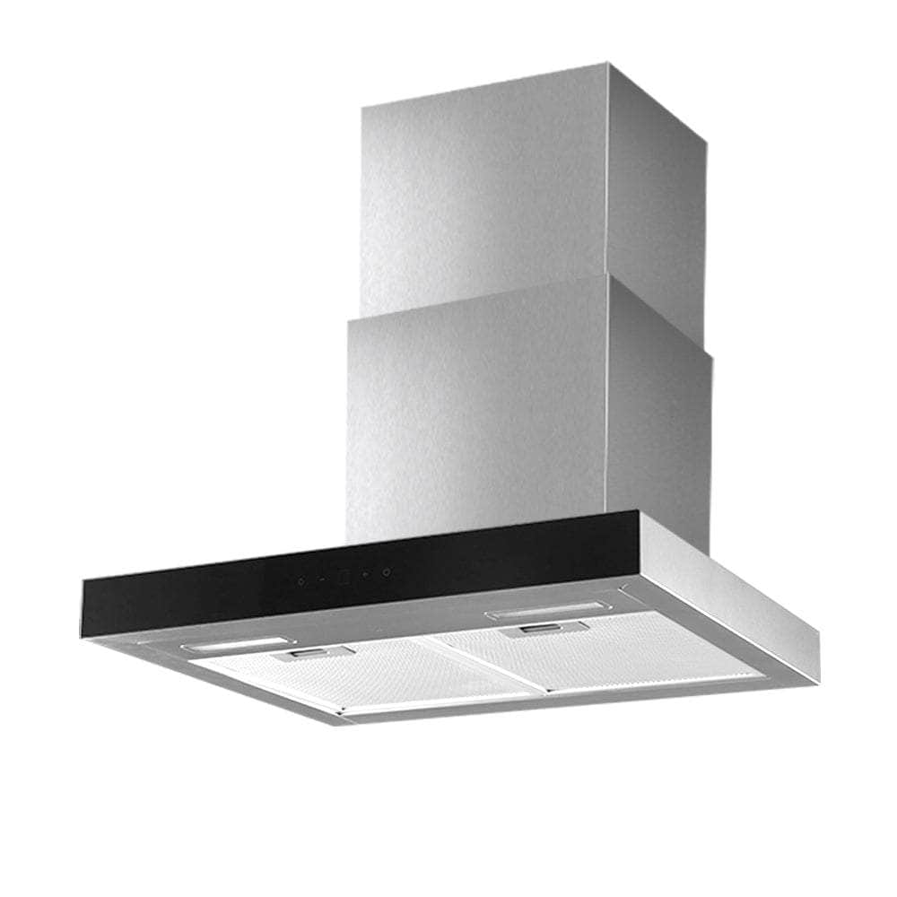 600Mm Range Hood 60Cm Rangehood Glass Stainless Steel