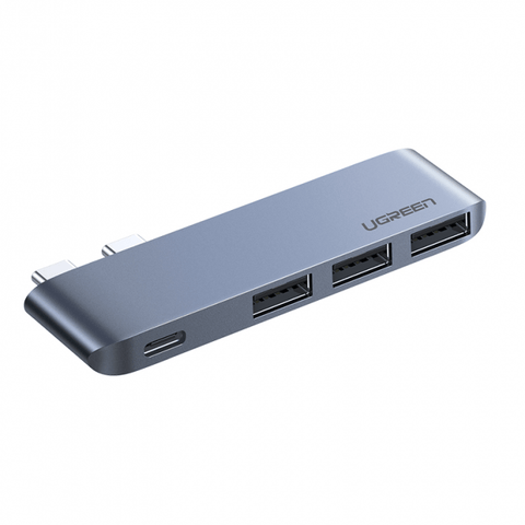 60564 Dual Usb-C To Usb3.0X3 + Usb-C Adaptor