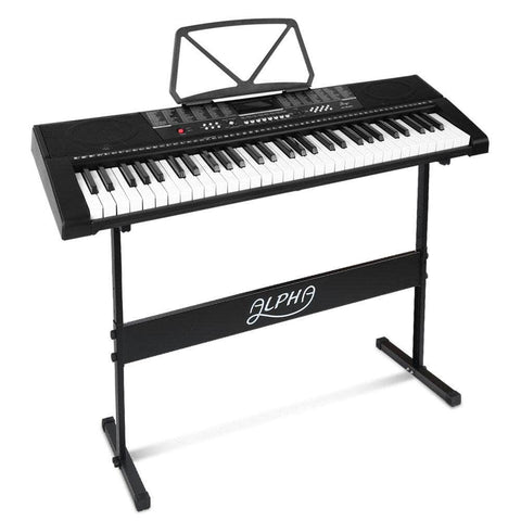 61 Keys Electronic Piano Keyboard Digital Electric W/ Stand Sound Speaker