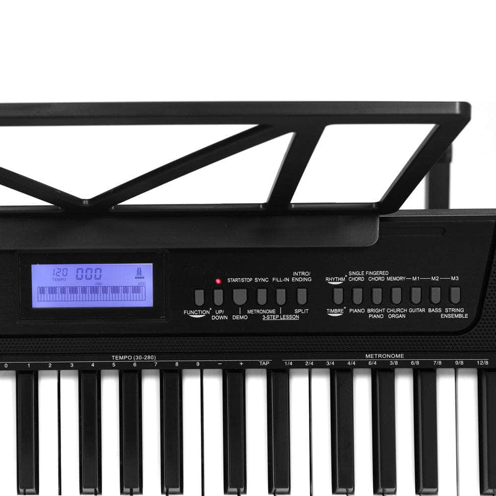 61 Keys Electronic Piano Keyboard Digital Electric W/ Stand Touch Sensitive