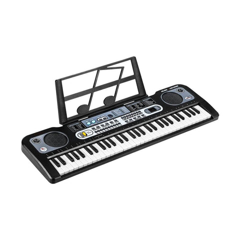 61 Keys Piano Keyboard Electronic Musical Toy Gift w/ Microphone Holder