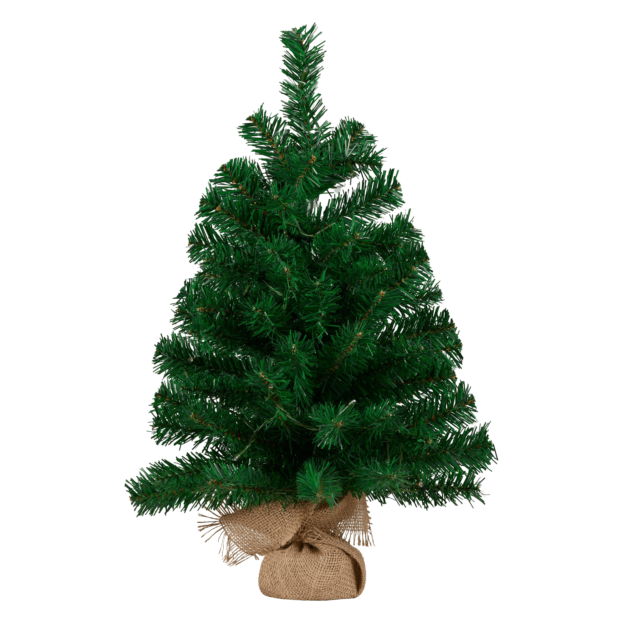 61cm Chadwick Green Pre-Lit Tabletop Christmas Tree