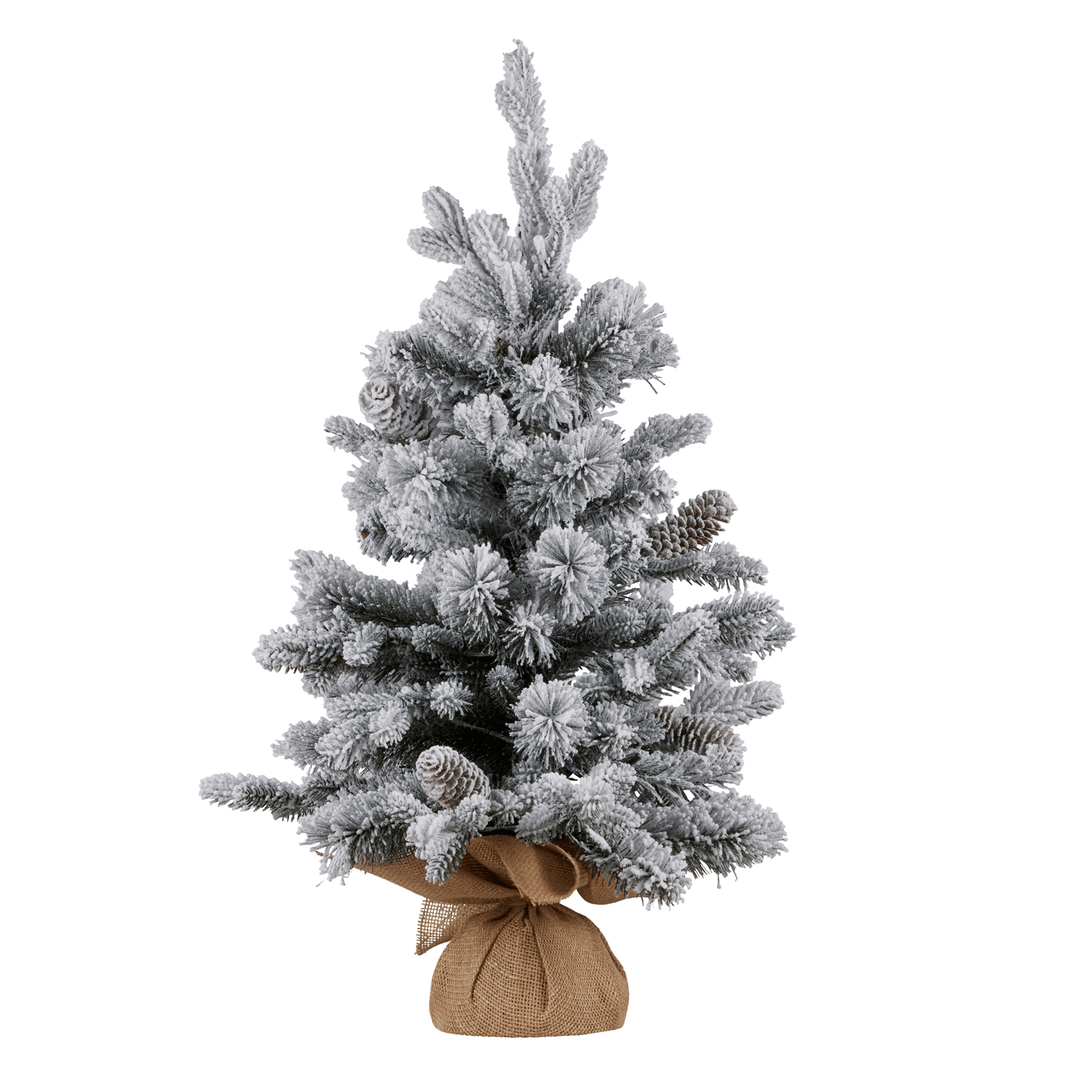 61cm Snowy Dorchester Tabletop Christmas Tree