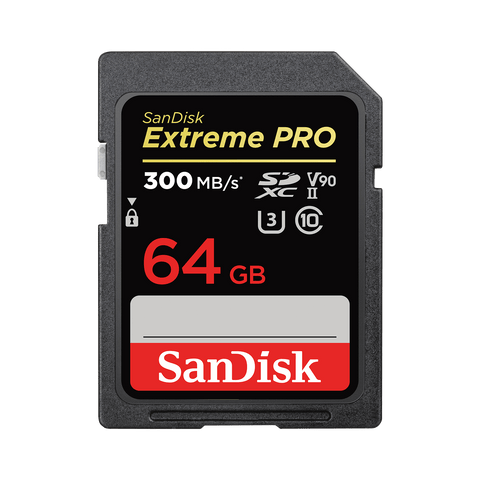 64Gb Extreme Pro Sdhc And Sdxc Uhs-Ii Card Sdsdxdk-064G-Gn4In