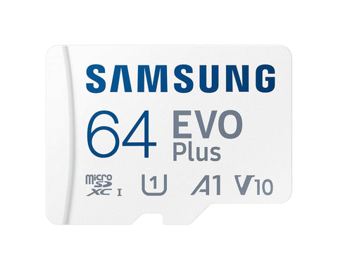 64Gb Mb-Mc64Ka Evo Plus Microsd Card 130Mb/S With Adapter