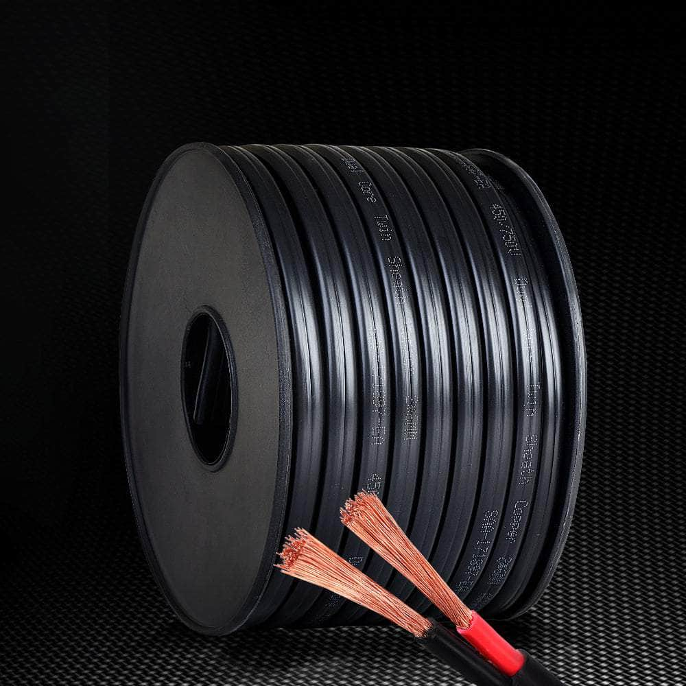 6Mm 30M Twin Core Wire Electrical Cable Extension Car 450V 2 Sheath