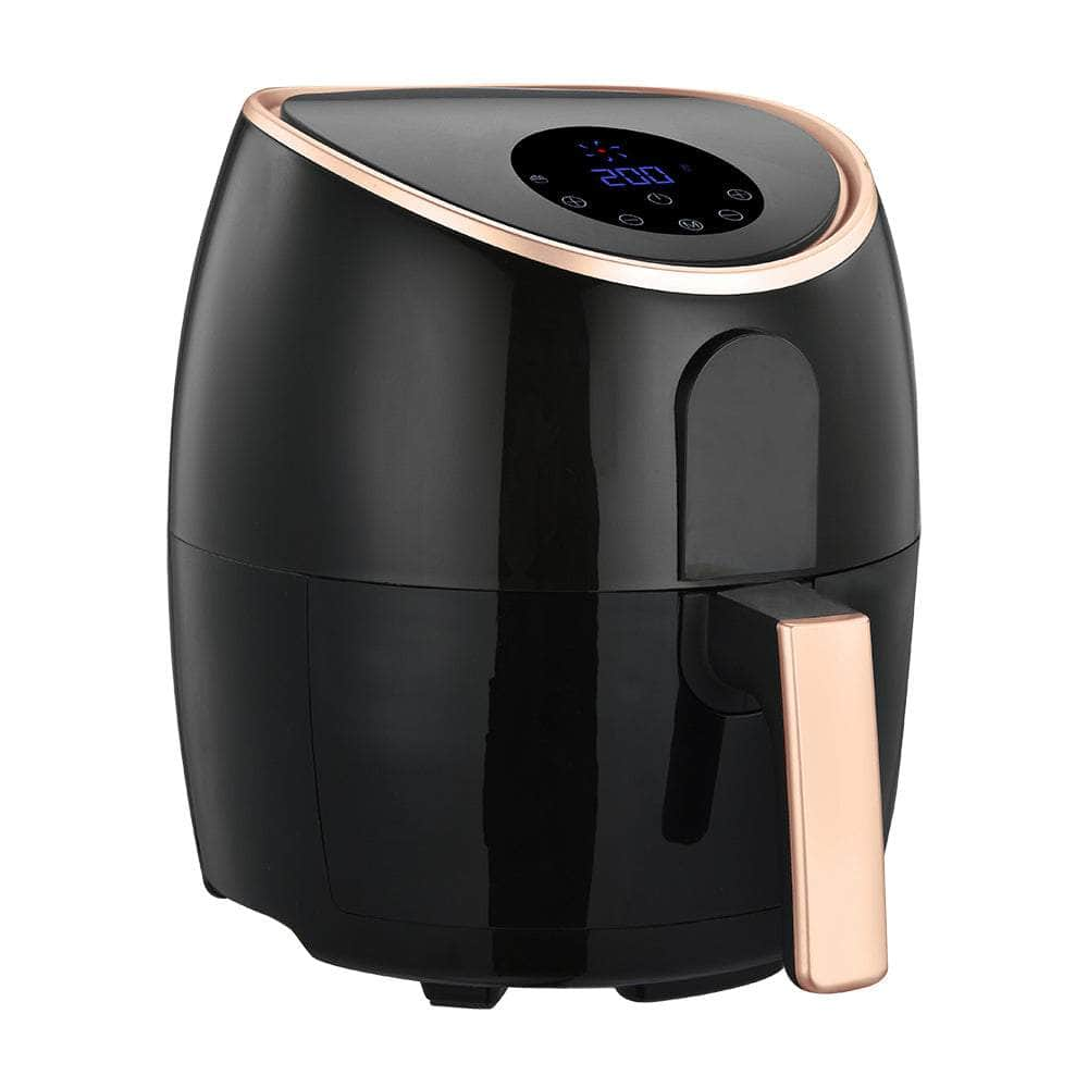 7.1L Digital Air Fryer Kitchen Appliances (Black/Rose Gold)