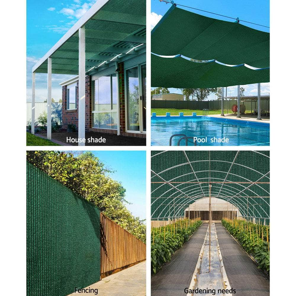 70% Sun Shade Cloth Shadecloth Sail Garden Roll Mesh175Gsm 3.66X10M