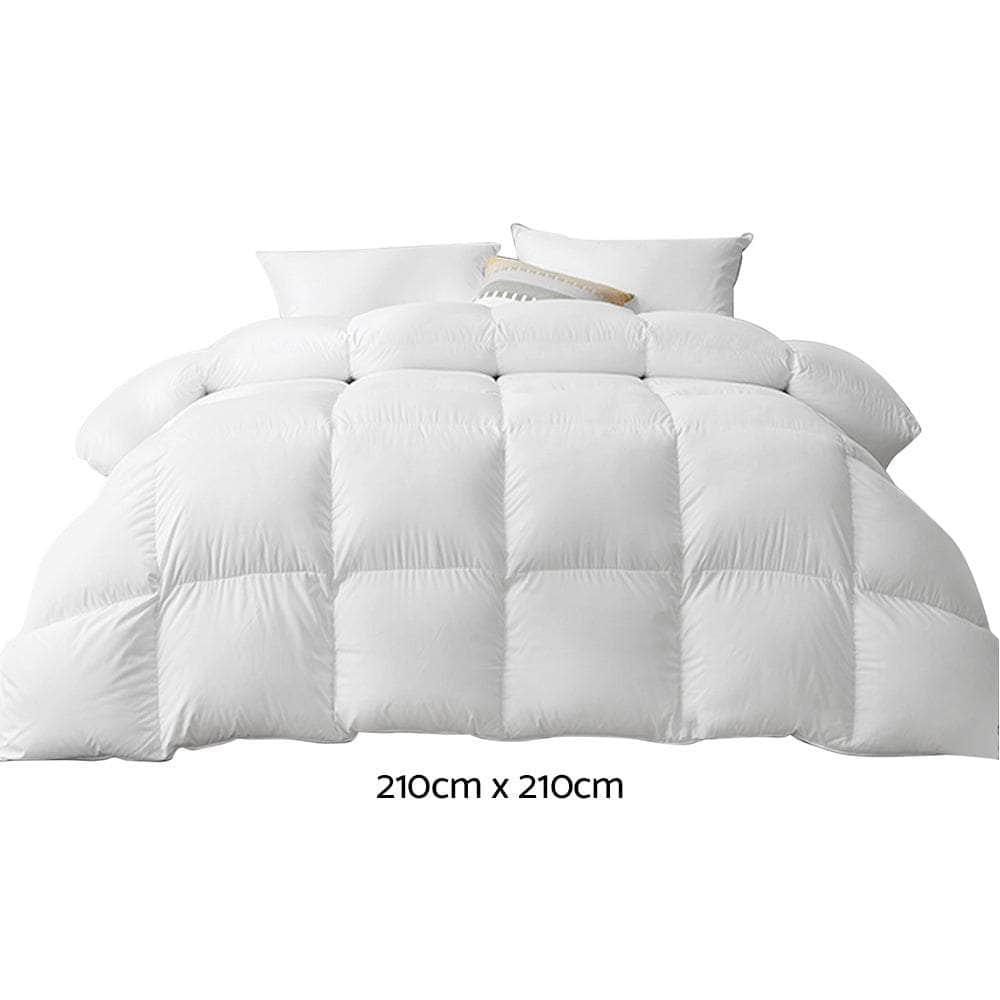 700Gsm Goose Down Feather Quilt Queen