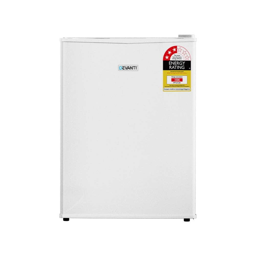 70L Portable Mini Bar Fridge - White