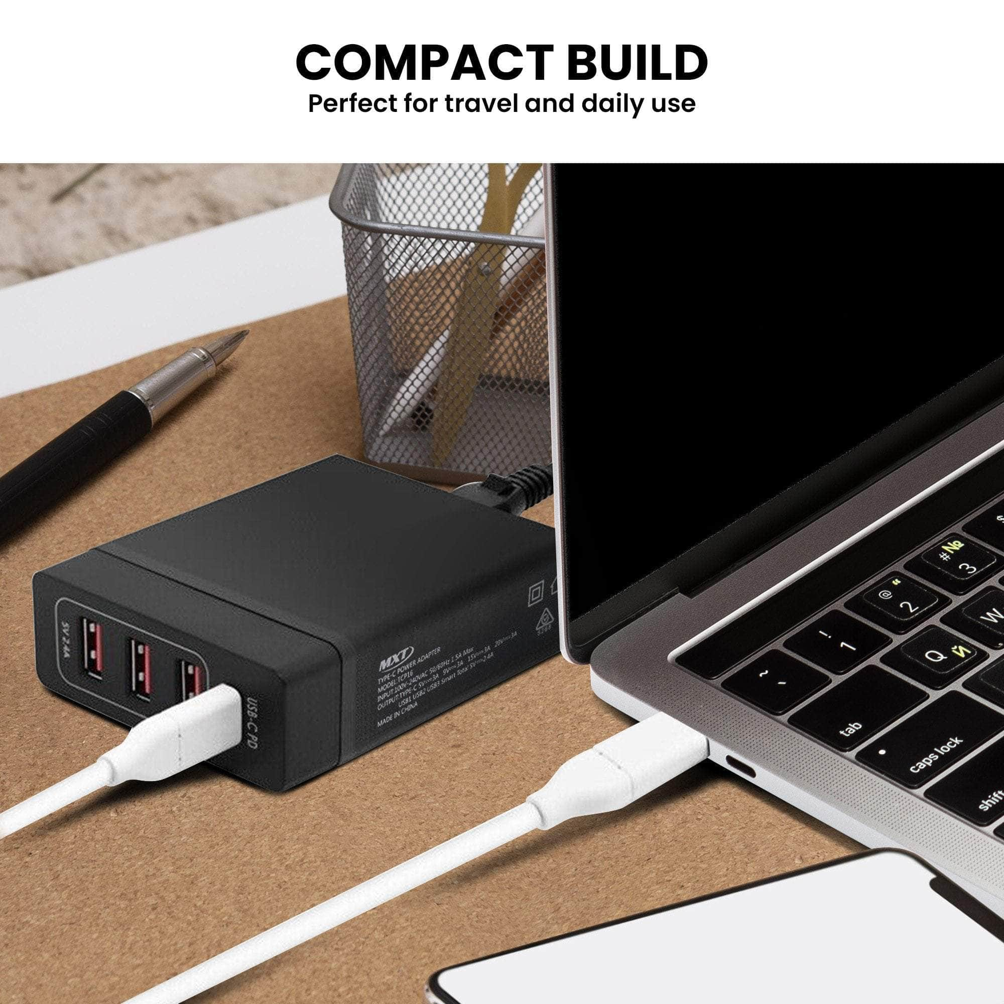 72W Multi USB Port Travel Charger Station