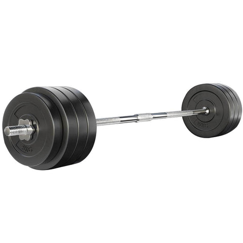 78Kg Barbell Set Weight Plates Bar Lifting Bench 168Cm