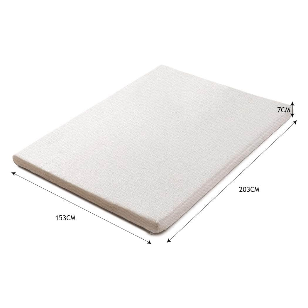 7cm Memory Foam Bed Mattress Queen