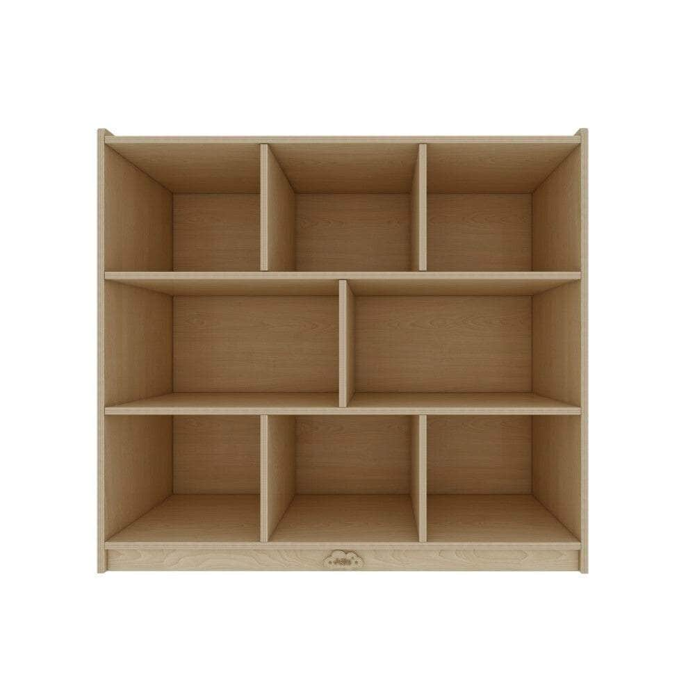 8 Cubby Cabinet Kids Bookshelf Organiser Storage - H91cm