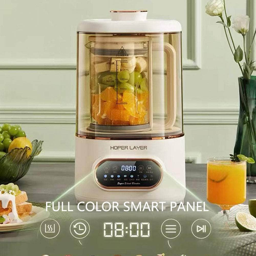 8-in-1 Silent Cooking Blender with Self-Cleaning