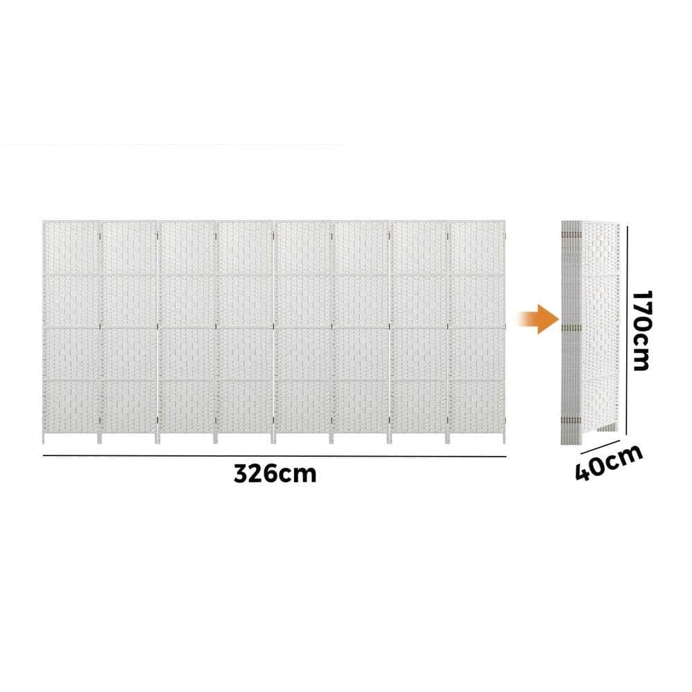 8 Panel Room Divider Privacy Screen