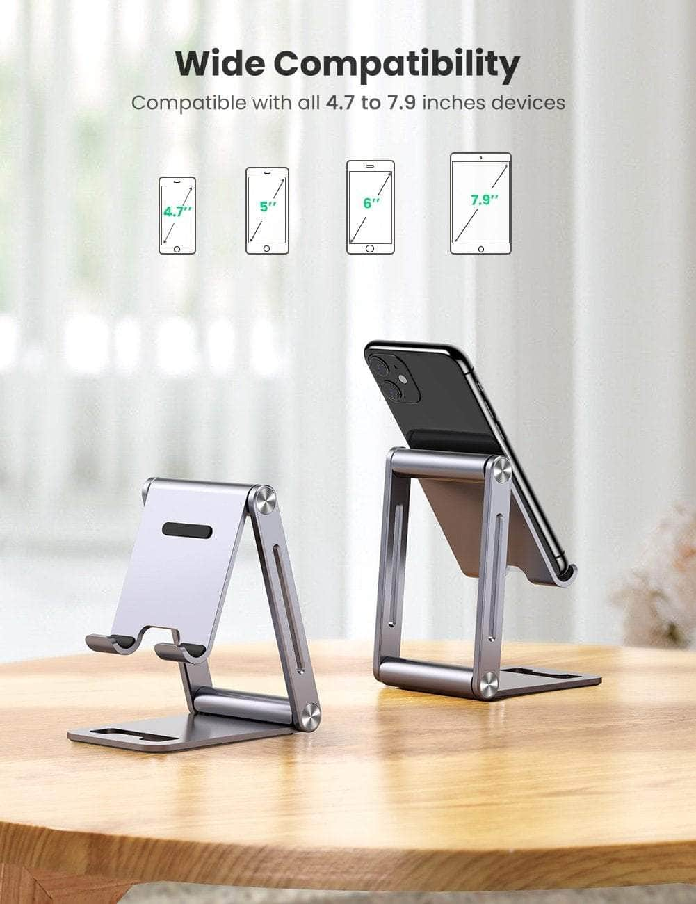 80708 Adjustable Aluminum Phone Holder