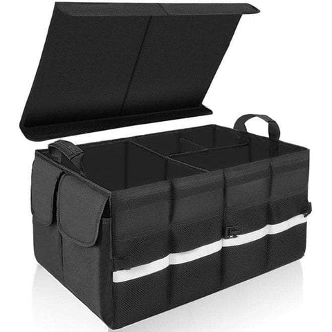 80710 Multifunctional Car Trunk Organizer Black