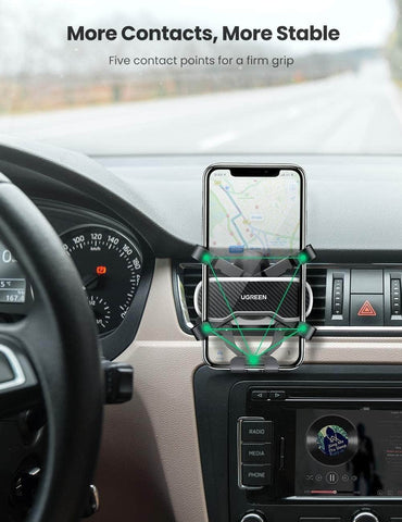 80871 Gravity Phone Holder For Car With Hook