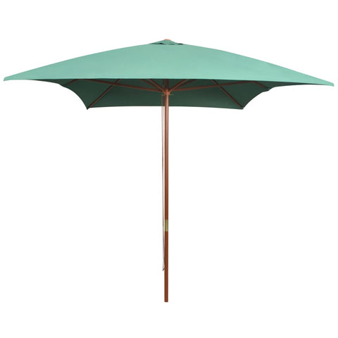 Parasol Wooden Pole Green