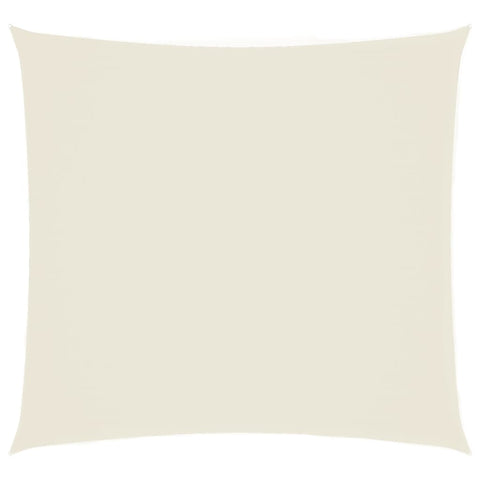 Sunshade Sail Oxford Fabric Square Cream