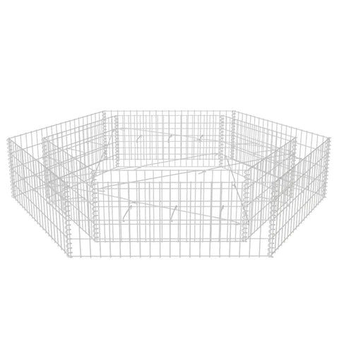 Hexagonal Gabion Planter XXL