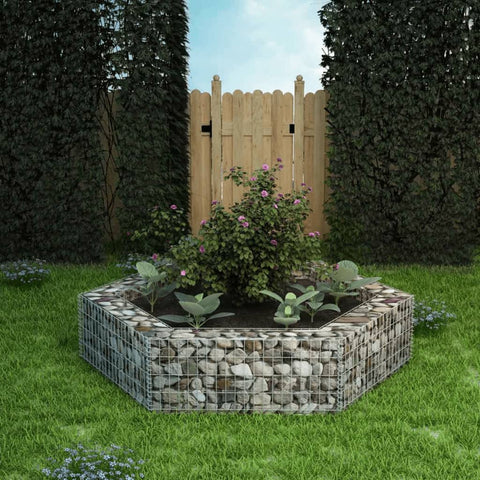 Hexagonal Gabion Planter XXL