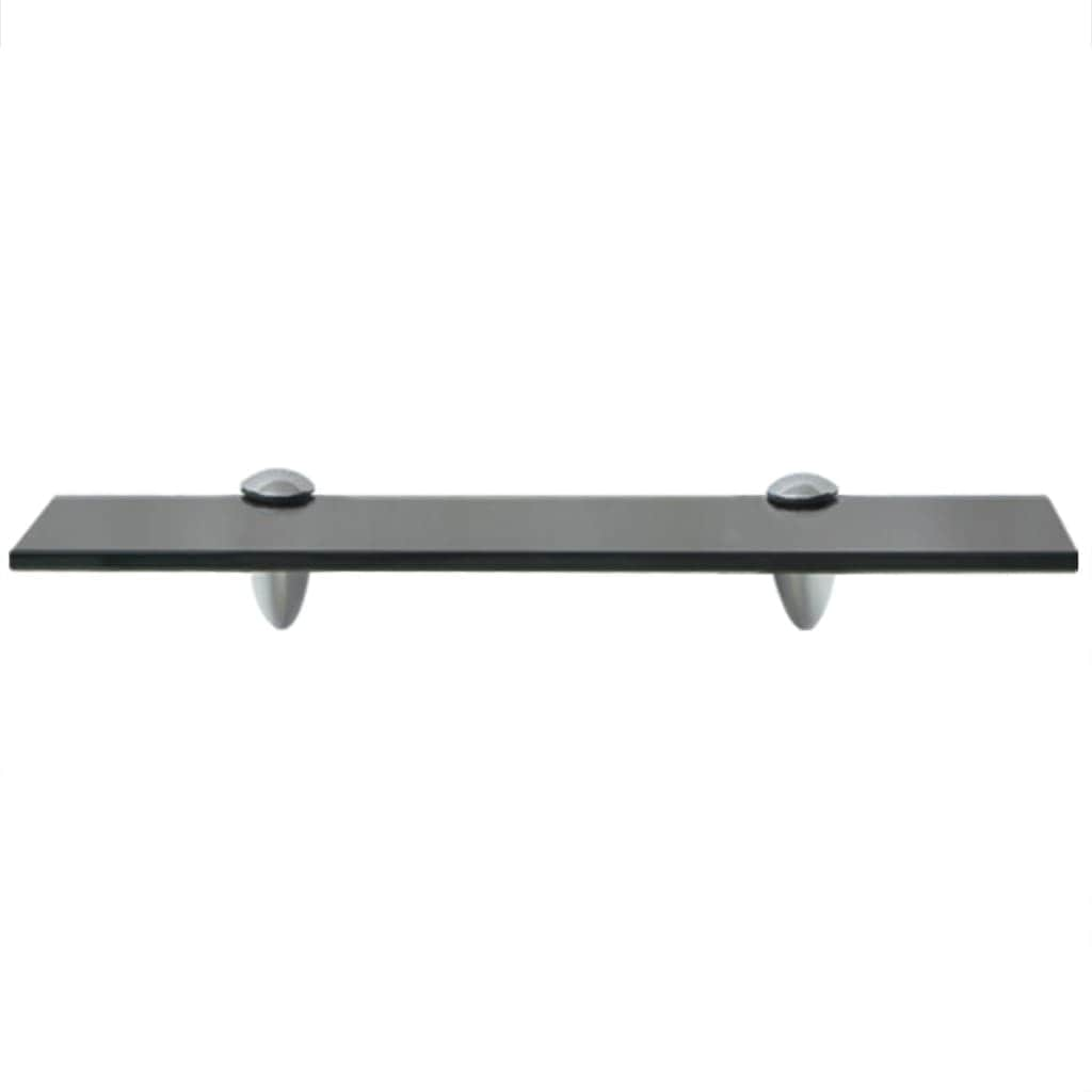 Floating Shelf Glass -Black