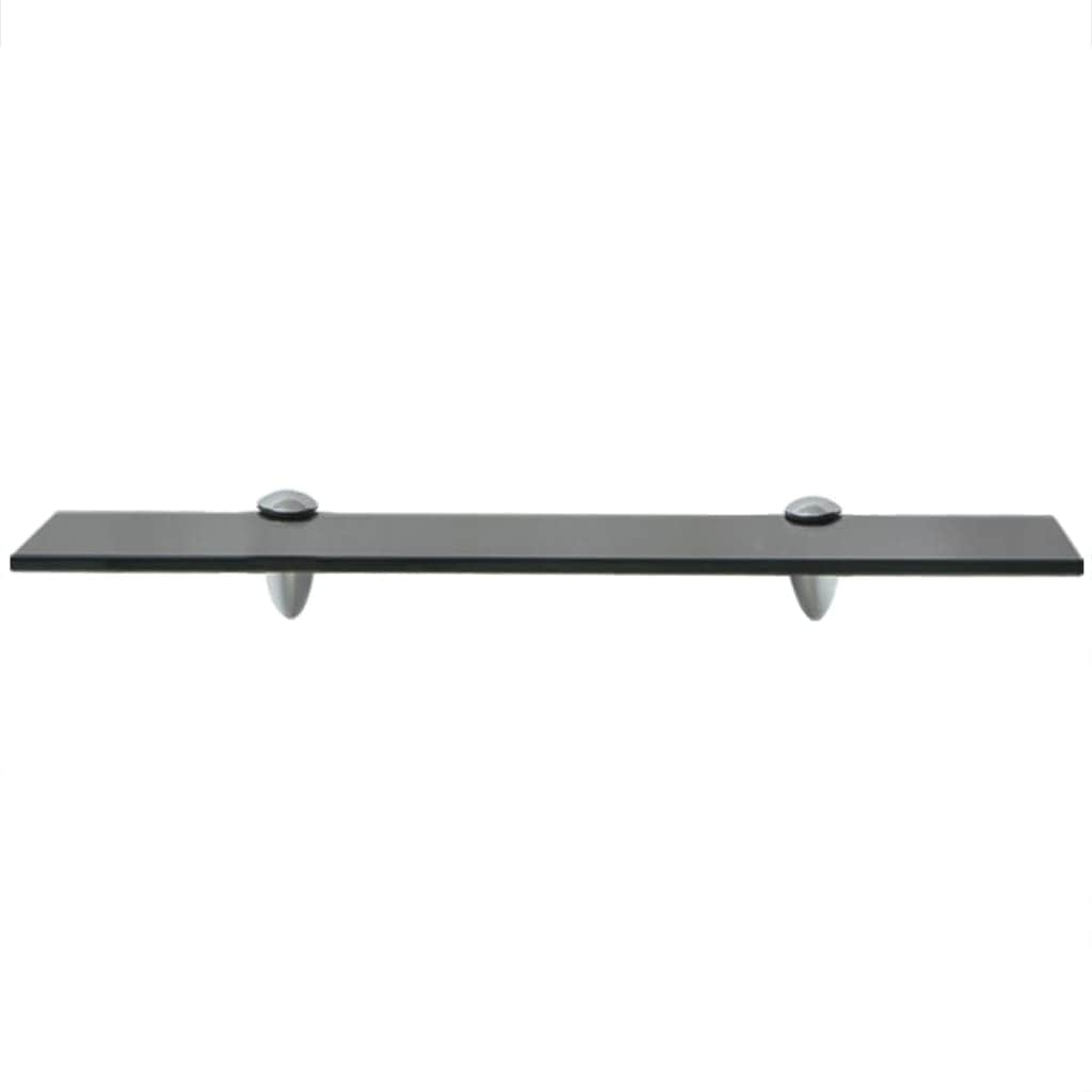 Floating Shelf Glass  Black