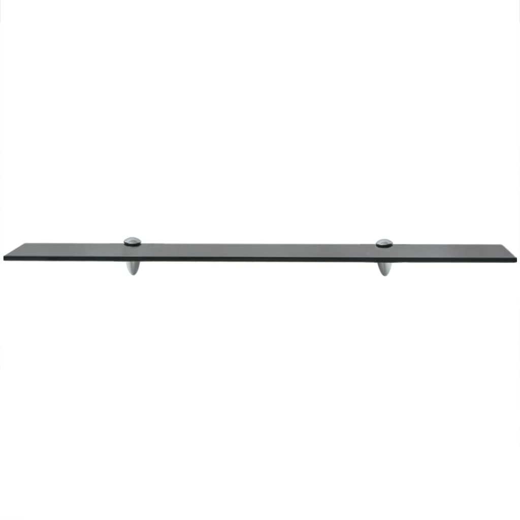 Floating Shelf Glass /Black