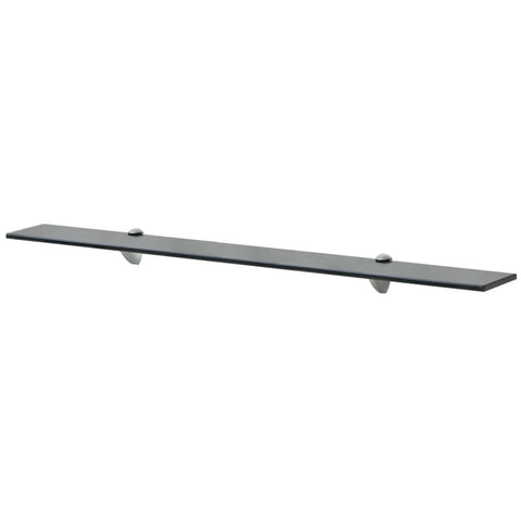 Floating Shelf Glass- Black