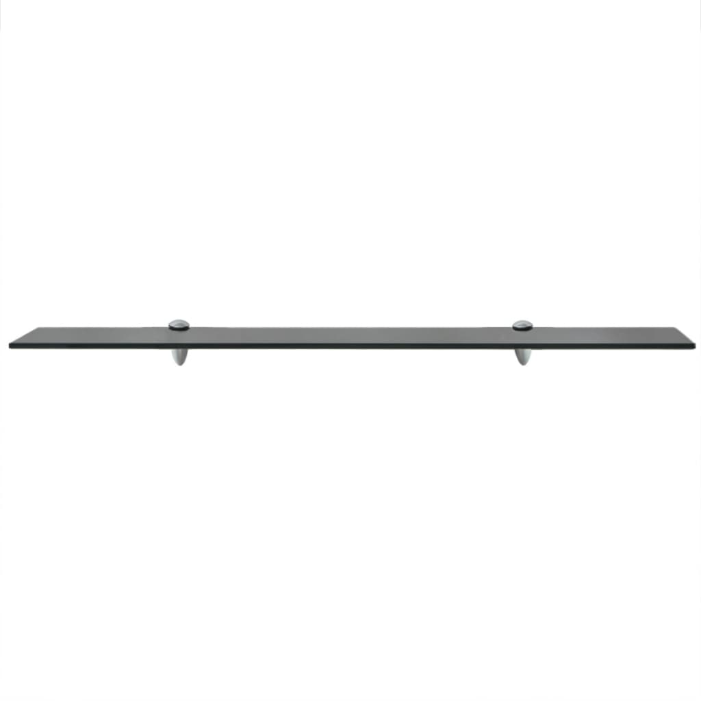 Floating Shelf Glass- Black