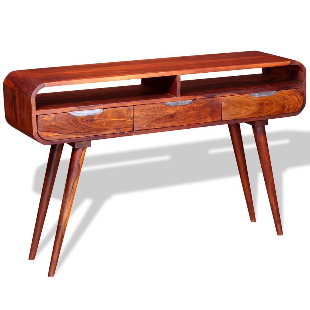 Console Table Solid Sheesham Wood