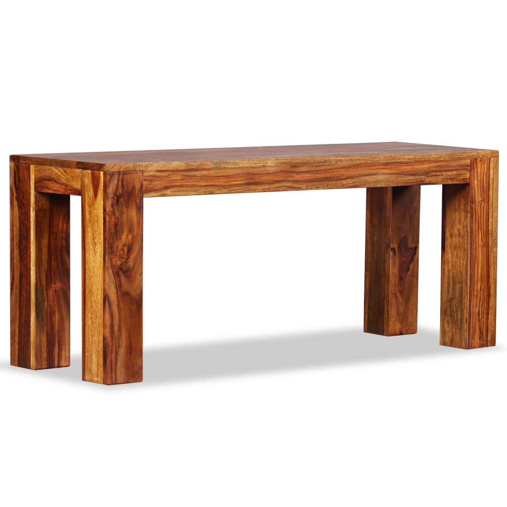 Bench Solid Sheesham Wood