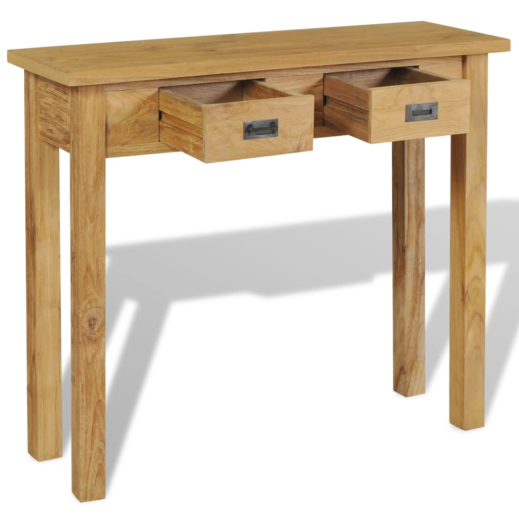 Console Table  Solid Teak