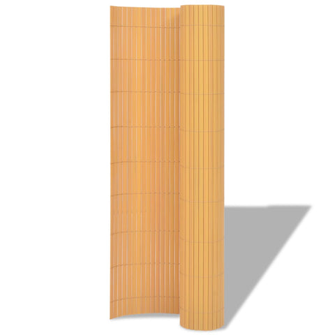 Double-Sided Garden Fence Yellow