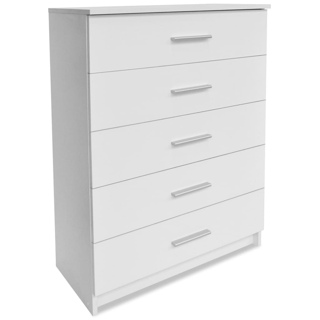 Storage Cabinet Chipboard White