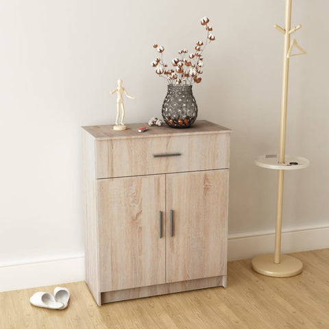 Sideboard Chipboard Durable Oak