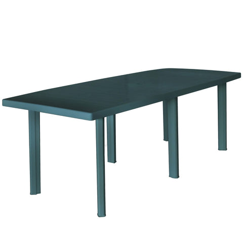 Garden Table Green, Plastic