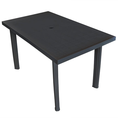 Garden Table Anthracite  plastic