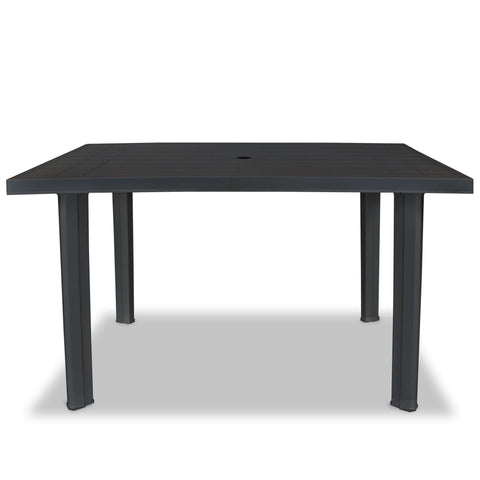 Garden Table Anthracite  plastic