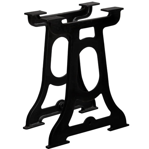 Dining Table Legs 2 pcs Y-Frame Cast Iron