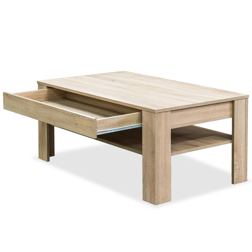 Coffee Table Chipboard  Oak