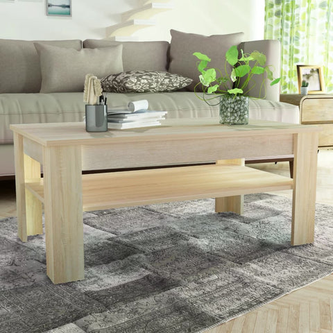 Coffee Table Chipboard  Oak