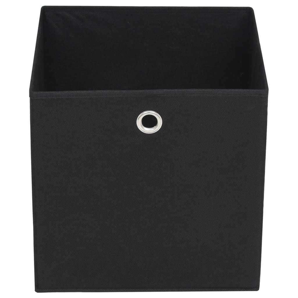 Storage Boes 4 pcs Non-woven Fabric Black