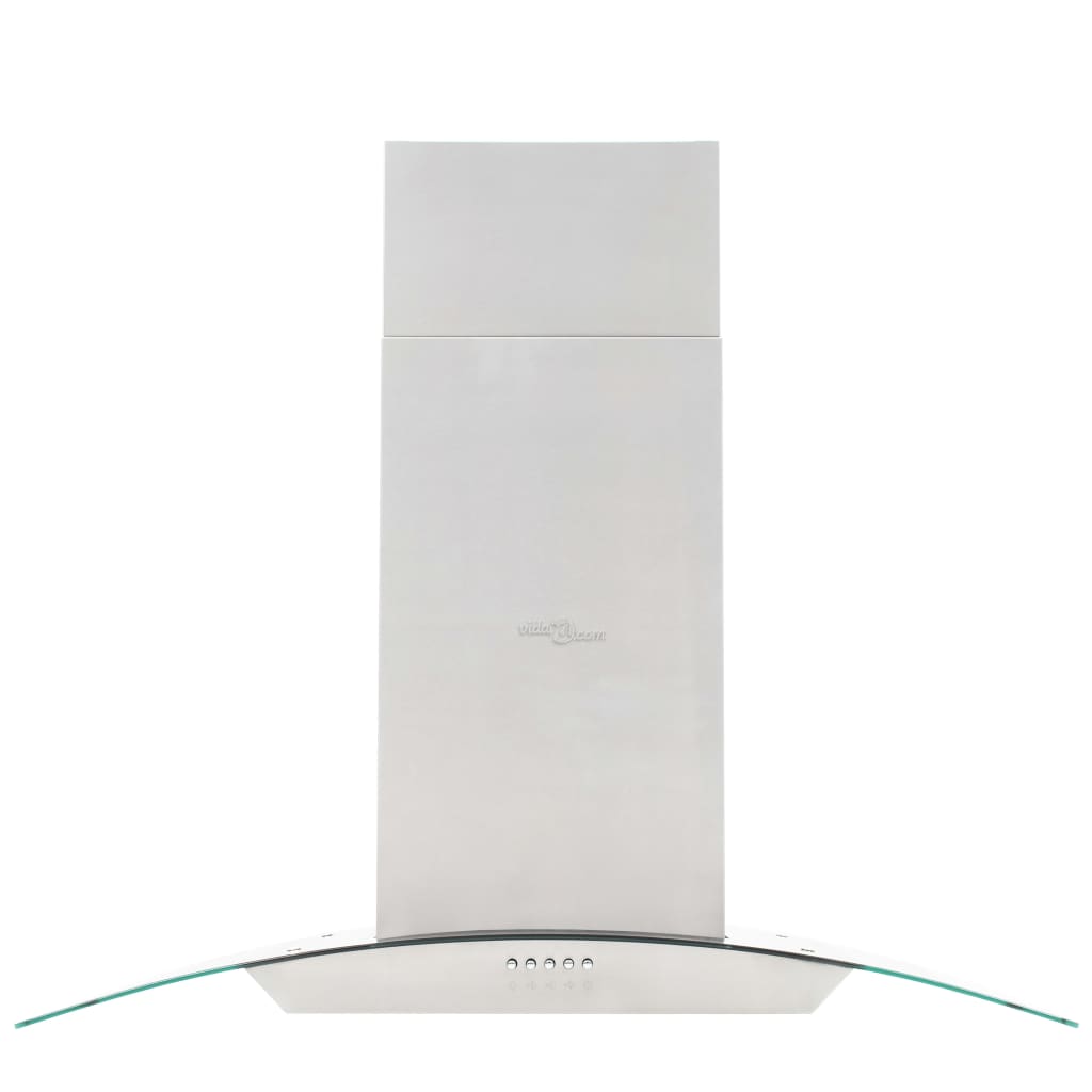 Island Range Hood 90 cm Stainless Steel 756 mÃ‚Â³/h LED