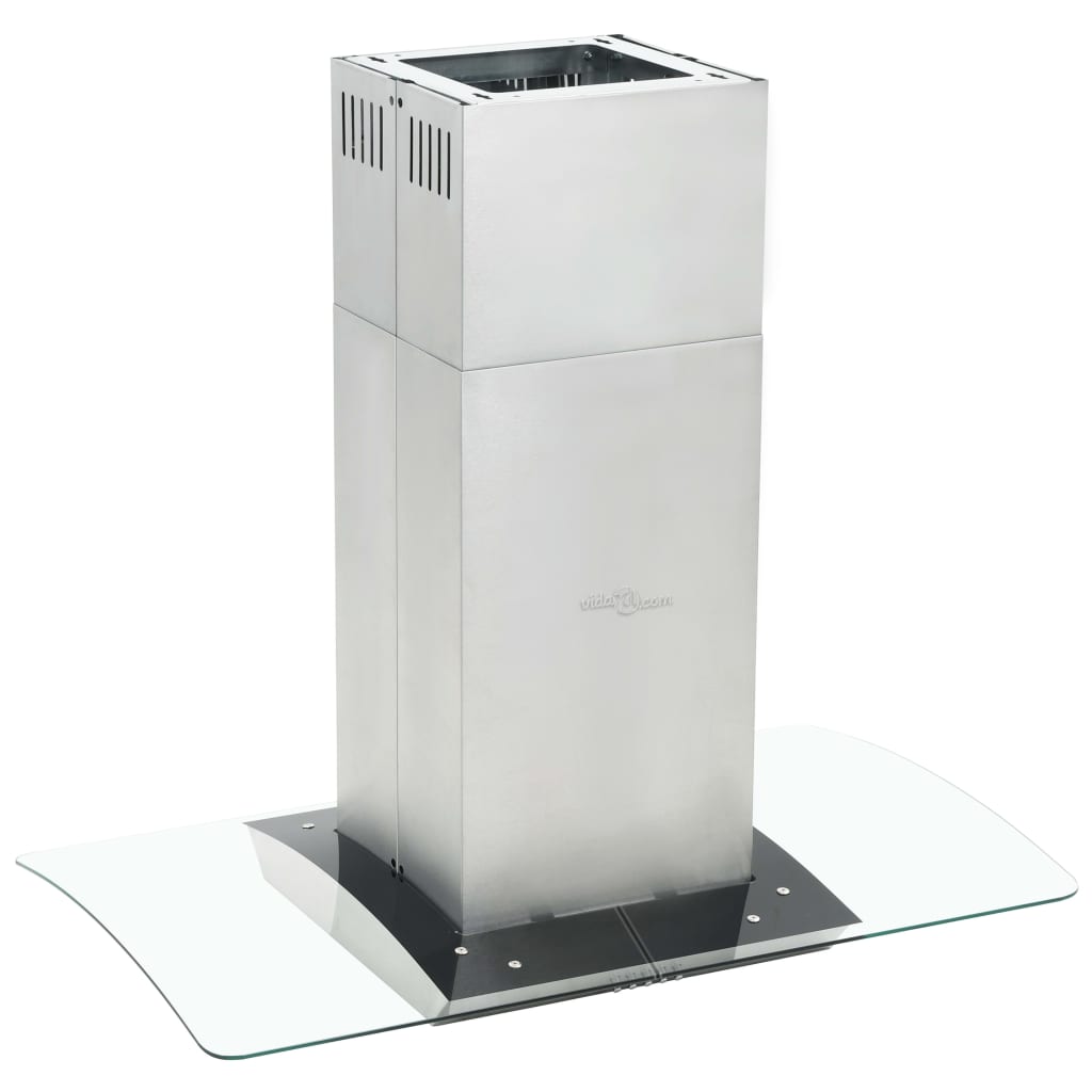 Island Range Hood 90 cm Stainless Steel 756 mÃ‚Â³/h LED