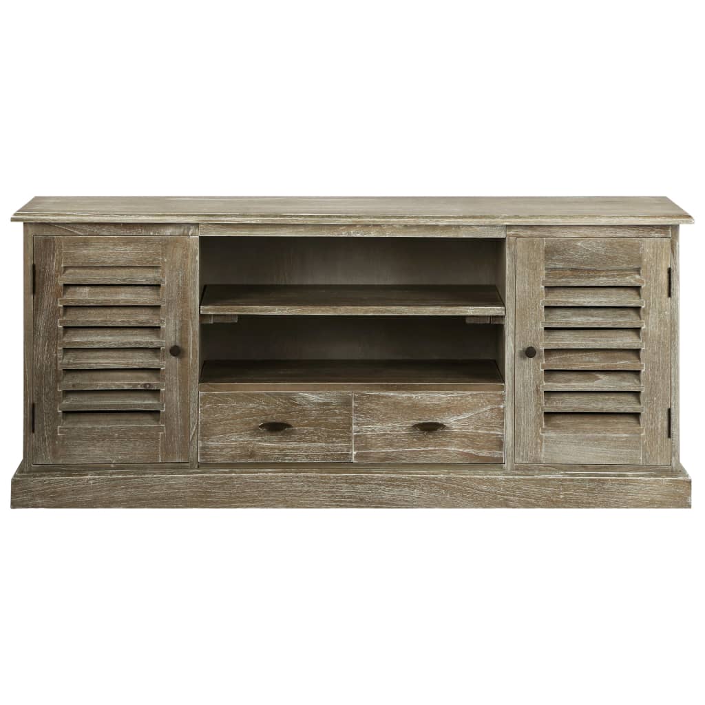 TV Cabinet Solid Mindi Wood